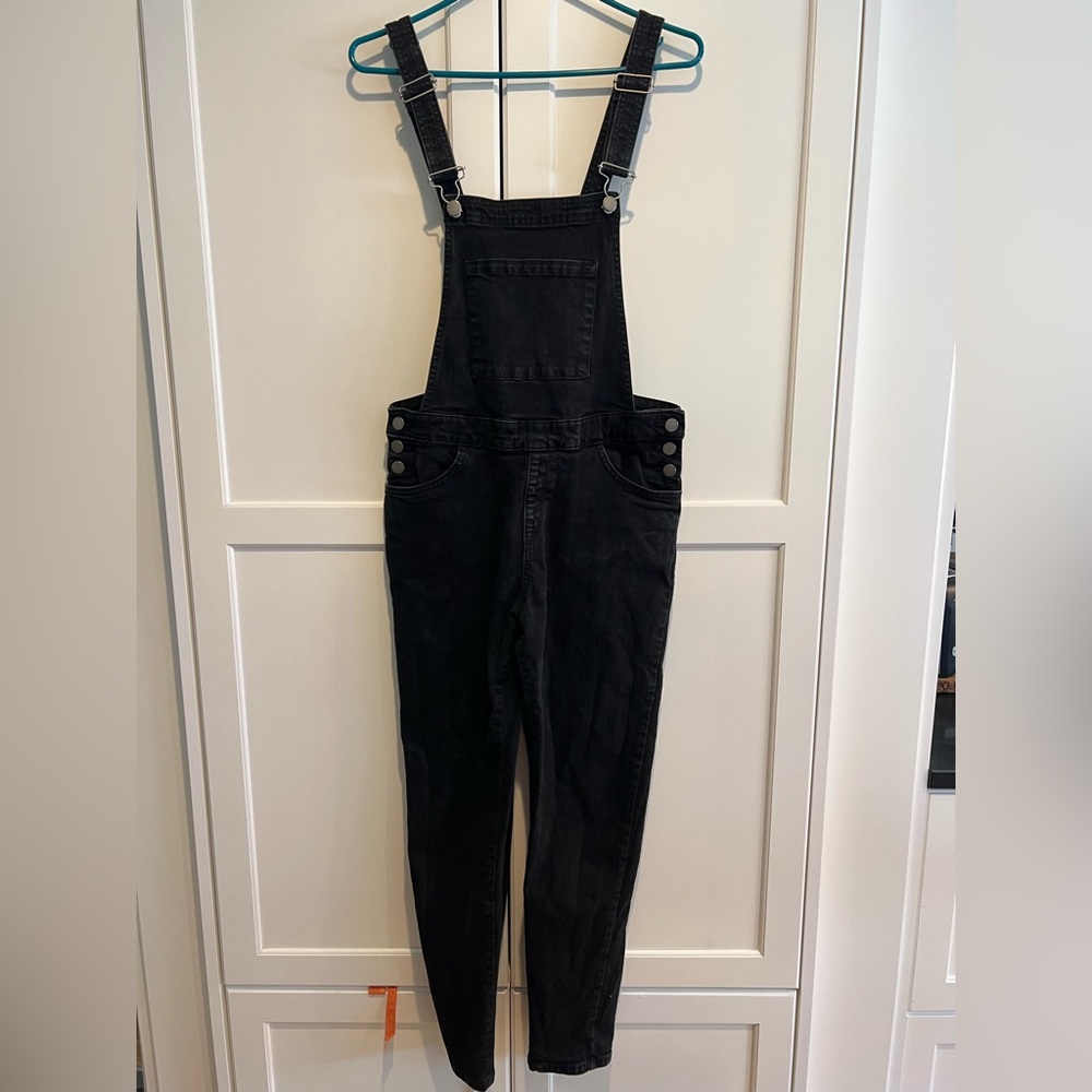 Black ROXY Denim Overalls